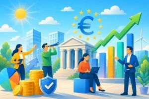 Inflaţia zonei euro accelerează la 3,2%. Investitorii între marje şi riscul monetar
